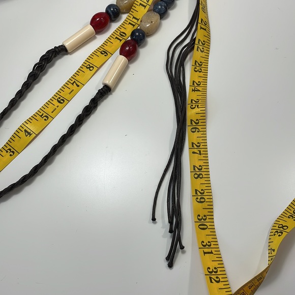 Hips boho belt ajustable waist, beaded belt - Picture 9 of 9